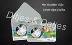 Eerste dag uitgifte Wadden Vijfje coincard KNM, Postzegels en Munten, Munten | Nederland, Ophalen of Verzenden, Koningin Beatrix