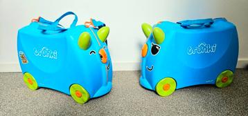 Trunki reiskoffer 2 stuks voor kinderen. beschikbaar voor biedingen