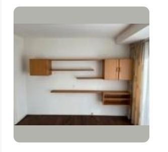 vintage houten wandkast wandsysteem, Huis en Inrichting, Kasten | Wandmeubels, Gebruikt, Minder dan 100 cm, 250 tot 300 cm, 25 tot 50 cm