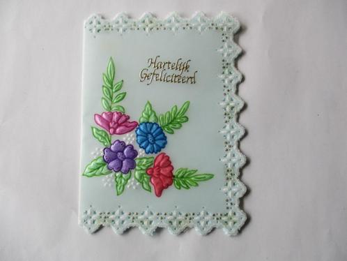 nr 12 pergamano mandala felicitatie kaart, Hobby en Vrije tijd, Kaarten | Zelfgemaakt, Nieuw, Overige thema's, Ophalen of Verzenden
