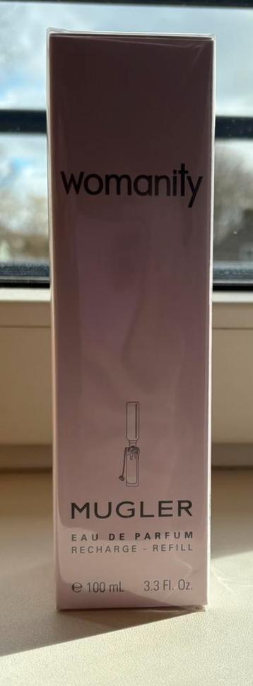 Womanity - Mugler eau de parfum 100ml refill beschikbaar voor biedingen
