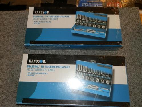 Handson draadsnij en tapgereedschapsset en steeksleutelset, Auto diversen, Autogereedschap, Nieuw, Ophalen of Verzenden