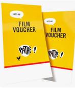 Pathe tickets voor twee personen, Tickets en Kaartjes, Filmkaartjes, Twee personen, Vrijkaartje alle films