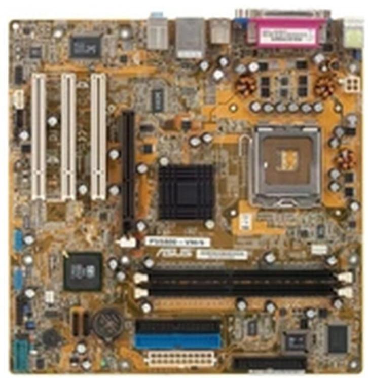 ASUS P5S800-VM/S socket 775, Computers en Software, Moederborden, Gebruikt, Verzenden
