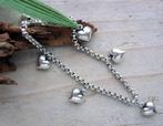 Armband - Echt Zilver - Bedels - Hartjes - 18 cm, Verzenden, Info@toas.nl, Nieuw, De Vlonder 219-i Boekel