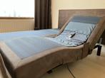 Boxspring, Ophalen, Bruin, Tweepersoons, Zo goed als nieuw