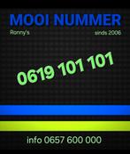 0619 101 101. €135,- En meer 06 nummers., Telecommunicatie, Prepaidkaarten en Simkaarten, Ophalen of Verzenden, Nieuw, Overige providers