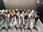 Schleich manege trailer auto paarden enz, Kinderen en Baby's, Speelgoed | Overig, Ophalen of Verzenden, Zo goed als nieuw, Jongen of Meisje