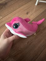 Ty roze dolfijn knuffel, Ophalen of Verzenden, Zo goed als nieuw, Overige typen