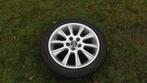 Saab 9-5 alu velgen origineel met zomerbanden 17 inch, Auto-onderdelen, Banden en Velgen, Ophalen, Gebruikt, Banden en Velgen