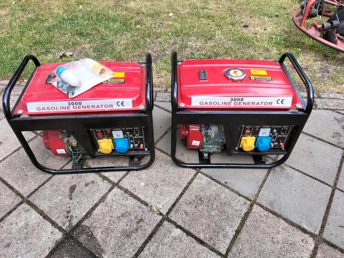 Benzine generator aggregaat, Doe-het-zelf en Verbouw, Gereedschap | Overige machines, Zo goed als nieuw, Ophalen