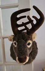 Hertenkop- pluchen- voor aan de muur-( Kerst), Ophalen, Gebruikt