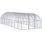 Kippenren 3x8x2 m gegalvaniseerd staal €410, Ophalen of Verzenden, Nieuw, Kippenhok of Kippenren