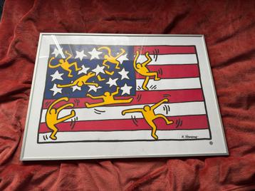 Keith Haring litho New york Cuty Ballet beschikbaar voor biedingen