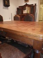 Antieke tafel met 6 stoelen, Ophalen