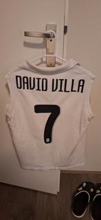 Valencia CF David Villa #7 Kids Sleeveless Polo, Ophalen of Verzenden, Zo goed als nieuw, Buitenlandse clubs