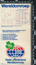 Sticker: Radio Nederland Wereldomroep, Ophalen of Verzenden, Zo goed als nieuw, Film, Tv of Omroep