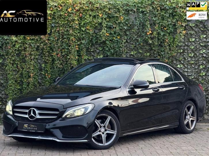 Mercedes-Benz C-klasse 220 CDI Edition 1 Automaat, Leder, Pa, Auto's, Mercedes-Benz, Bedrijf, Te koop, C-Klasse, ABS, Airbags