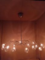 Harco loor design lamp 14 kristalheldere bollen bubbles, Ophalen, 75 cm of meer