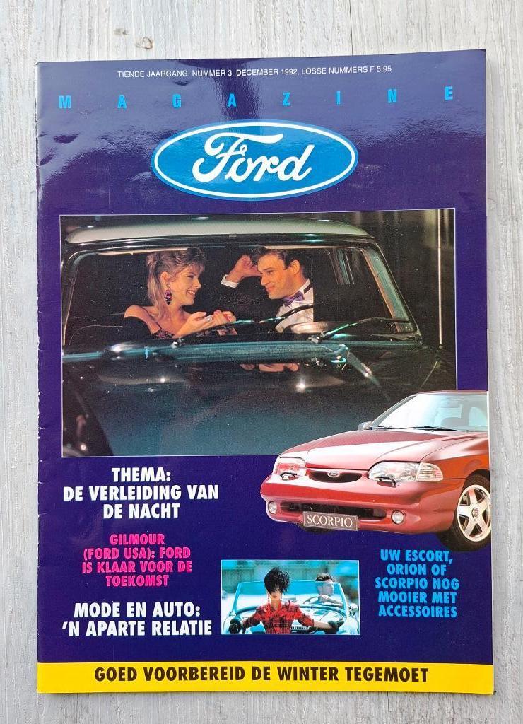 Ford magazine december 1992, Ford, Ophalen of Verzenden, Zo goed als nieuw, Ford