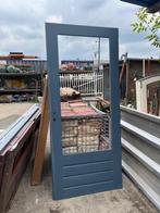 Nieuwe hardhouten achterdeur 93x211.5 cm met 3 puntsslot, Doe-het-zelf en Verbouw, Deuren en Horren, Ophalen, 80 tot 100 cm, Nieuw