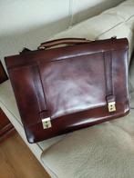 Zeer luxe leren tas Paco Bolsos, Sieraden, Tassen en Uiterlijk, Verzenden, Zo goed als nieuw, Bruin, Overige typen