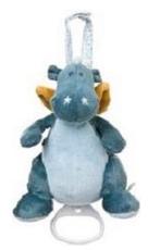 Noukie’s pluchen muziekdoosje draak pluche noukies, Ophalen of Verzenden, Zo goed als nieuw, Wanddecoratie