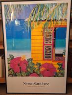 Nena Sanchez : Cottage by the Sea with Hibiscus, Ophalen