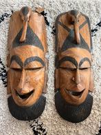 Handgesneden maskers | Senegal-Afrika, Antiek en Kunst, Ophalen