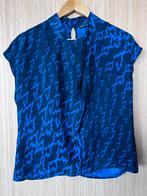 Chique blouse Expresso met Chinese kraag, Nieuw, Ophalen of Verzenden, Expresso, Blauw