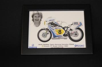 Print in lijst Yamaha TZ500 #8 Jack Middelburg (NED) beschikbaar voor biedingen