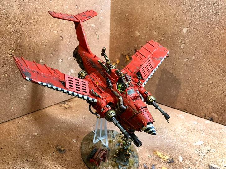 Warhammer 40k Ork Wazbom-blastajet Dakkajet flyer, Hobby en Vrije tijd, Wargaming, Ophalen of Verzenden