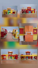 Vintage Fisher Price Stad jaren 70, Kinderen en Baby's, Speelgoed | Fisher-Price, Ophalen of Verzenden, Gebruikt