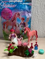 5443 Playmobil Zorgfee met Eenhoorn Roos, complete set!, Ophalen of Verzenden, Zo goed als nieuw, Complete set