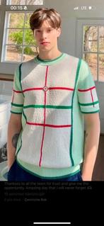 Casablanca T-shirt wit/ groen nieuw, Ophalen of Verzenden, Nieuw, Wit