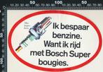 Sticker: Bosch - Ik bespaar benzine, Ophalen of Verzenden, Zo goed als nieuw, Auto of Motor