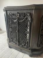 Gaskachel thermoset met sierlijke behuizing, Ophalen, Gebruikt, Gas, Vrijstaand