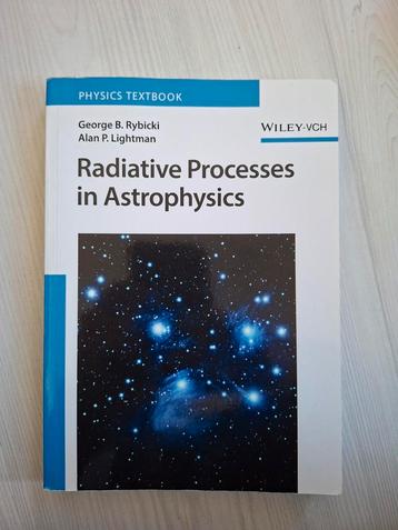 Radiative Processes in Astrophysics - Rybicki & Lightman beschikbaar voor biedingen