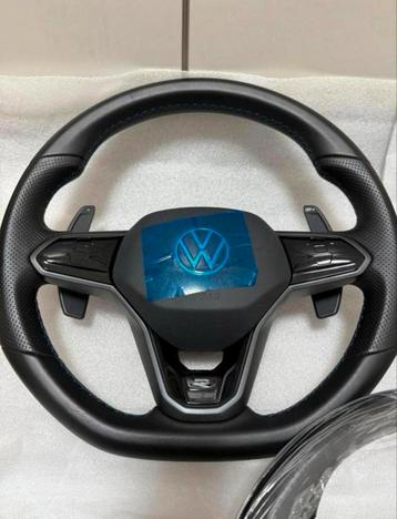 Vw Golf 8 VIII R stuurwiel/stuur F1 blauw stiksel NIEUW   beschikbaar voor biedingen