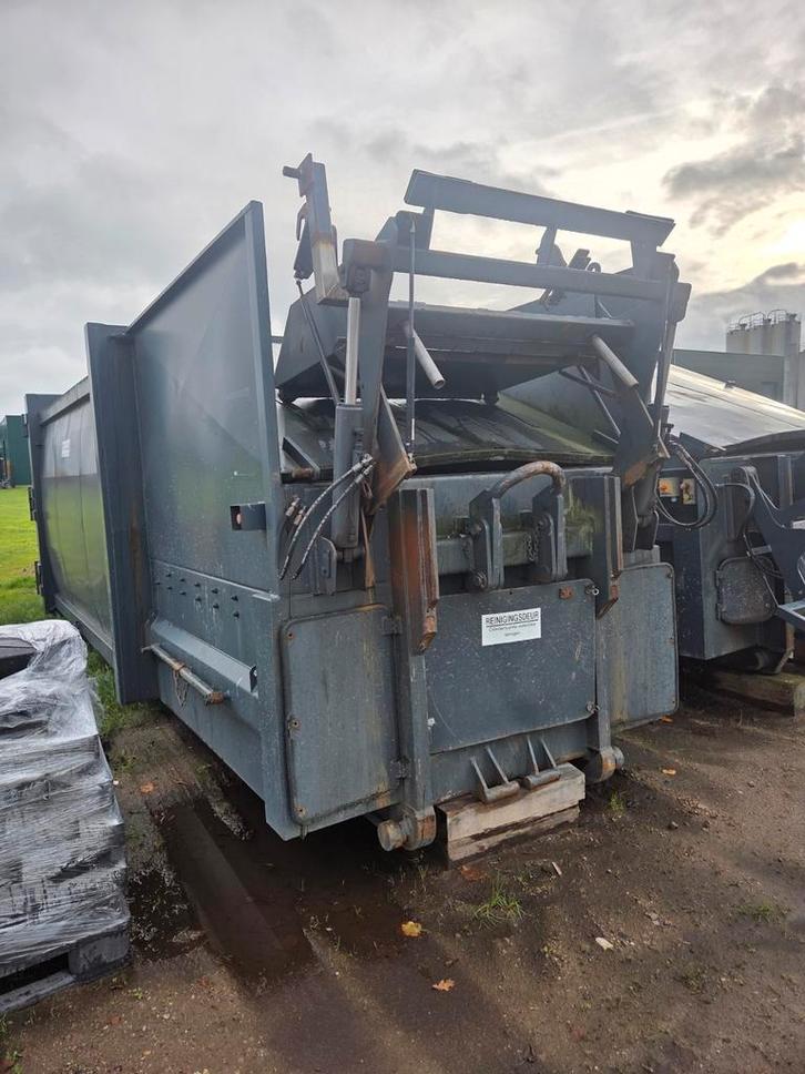 Gebruikte Perscontainer - Wortmann Milieutechniek, Zakelijke goederen, Machines en Bouw | Industrie en Techniek, Ophalen of Verzenden