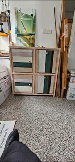 Handgemaakte kast van steigerhout en resthout, Ophalen, Gebruikt