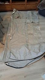 Rainstopper, zijwand luifel, Ophalen