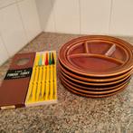 Fondue borden en vorkjes, Ophalen, Overige stijlen, Bord(en)