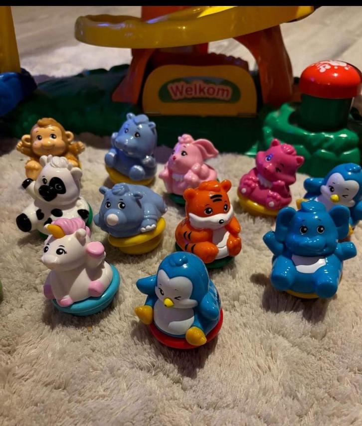 VTech Zoef Zoef Dieren - Complete Set!, Kinderen en Baby's, Speelgoed | Overig, Zo goed als nieuw, Jongen of Meisje, Ophalen