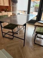 Eettafel 200x90, Huis en Inrichting, Tafels | Eettafels, Ophalen, 50 tot 100 cm, Zo goed als nieuw, 150 tot 200 cm