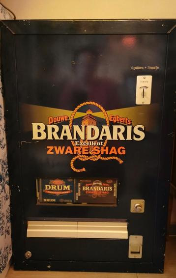 Oude sigaretten zware shag automaat reclame van Brandaris. . beschikbaar voor biedingen