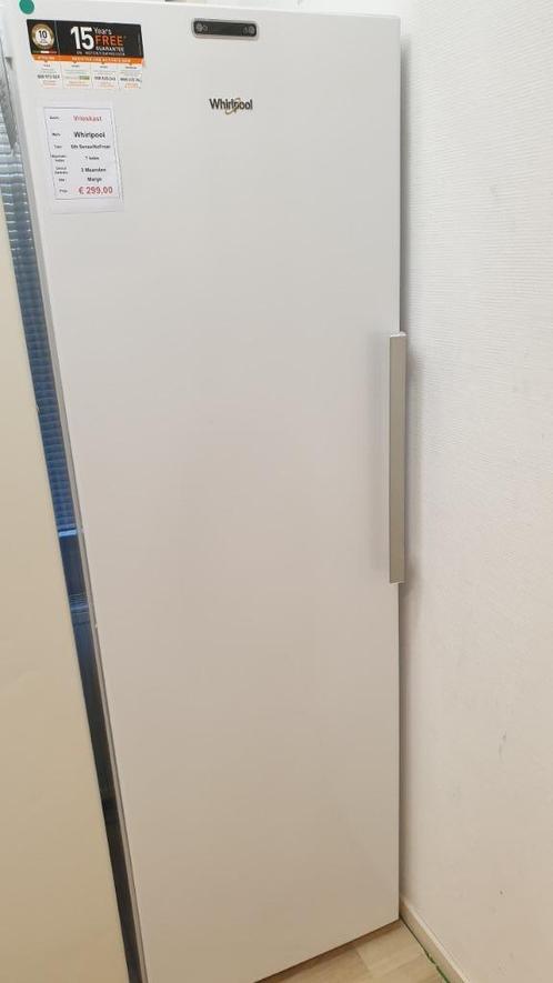 vrieskast Whirlpool - NoFrost, Witgoed en Apparatuur, Vriezers en Diepvrieskisten, Zo goed als nieuw, Vrijstaand, Vrieskast, 160 cm of meer