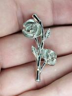 prachtige vintage rozenbroche, Ophalen of Verzenden, Zo goed als nieuw, Goud, Overige materialen