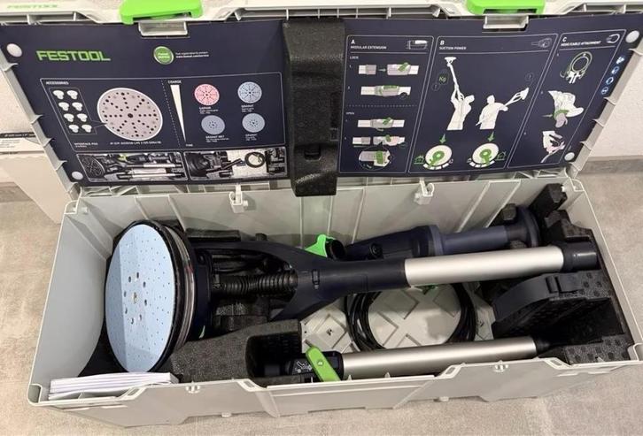 Festool LHS schuurmachines Gratis breng en haal service!., Doe-het-zelf en Verbouw, Gereedschap | Schuurmachines, Gebruikt, Excentrische schuurmachine