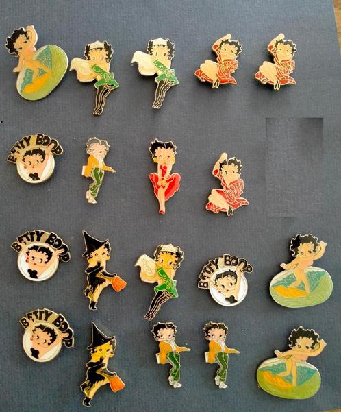 Betty Boop strip stripfiguur comic pin-up tekenfilm pins, Verzamelen, Speldjes, Pins en Buttons, Zo goed als nieuw, Ophalen of Verzenden